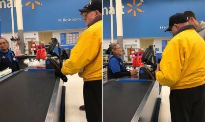 Молодой человек сказал ветерану: «Я благодарен вам», заплатил за его покупки в супермаркете