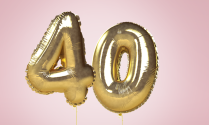 С юбилеем 40 лет, поздравления, пожелания