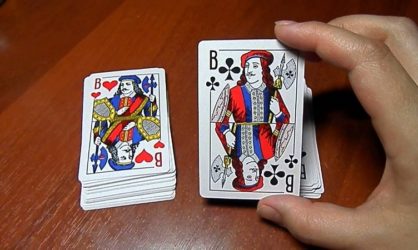 Гадание на игральных картах на измену